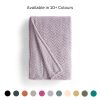 Amelia Recycled Throw different colours