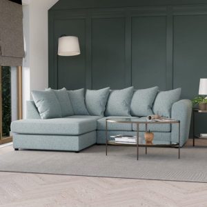 Blake Soft Texture Fabric Corner Sofa-1