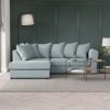 Blake Soft Texture Fabric Corner Sofa