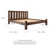 Derwent Bed Frame dimentions