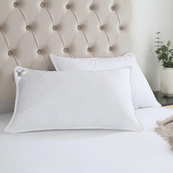 Dorma Pack of 2 Full Forever Side Sleeper Pillows with recycled polyester