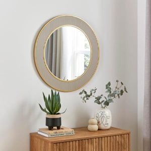Georgi Round Wall Mirror 1