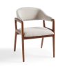 Hugh Dining Chair, Linen-3