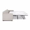 Jay-Be Modern Fabric 2 Seater Sofa Bed With Mattress mink