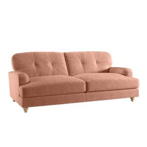 Martha Vintage Velvet 3 Seater Sofa-1