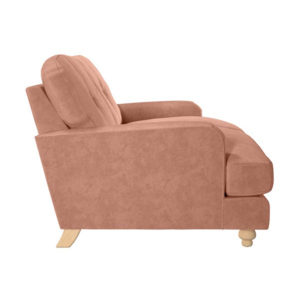 Martha Vintage Velvet 3 Seater Sofa-2