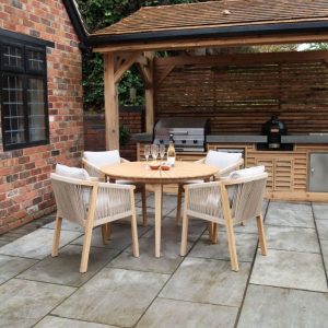 Roma 4 Seater Dining Set