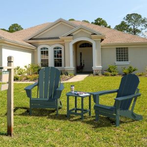 TORVA Folding Adirondack Garden Chair