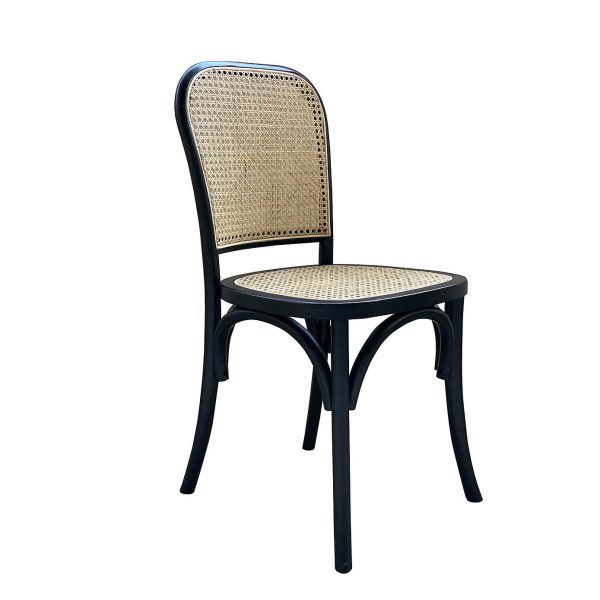 Tulle Dining Chair, Cane-1