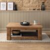 Coleridge Coffee Table with Shelf