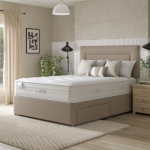 Slumberland Air 3.0 Memory Mattress in bedroom