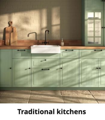 Ikea traditional kitchen style