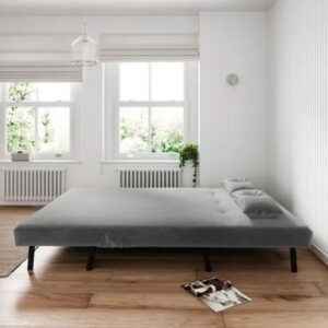 Phoebe Velvet Double Sofa Bed eco friendly