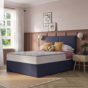 Slumberland Duo 1400 2-in-1 Mattress in bedroom