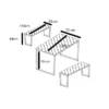 Elements 4 Seater Compact Wooden Dining Set dimensions