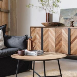 Richmond Reclaimed Solid Teak Wood Coffee Table