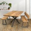 Bespoke Collection - Reclaimed Dining Table - Astral Base