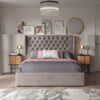 Orianna Upholstered Ottoman Bed Frame double size