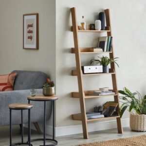 Fulton Ladder Bookcase pine