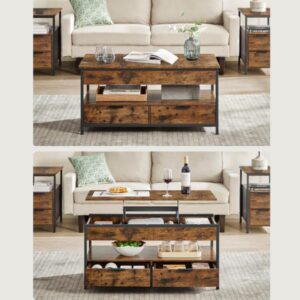 VASAGLE Lift Top Coffee Table
