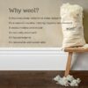 Woolroom Classic Wool Duvet ecofriendly sustainable