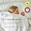 Woolroom Deluxe Wool Mattress Topper hypoallergenic