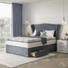 iGel NanoTech 4000i Plushtop Mattress with divan bed
