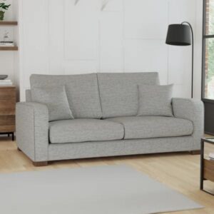 Carson Deep Sit Vivalife Stain-Resistant Fabric 3 Seater Sofa