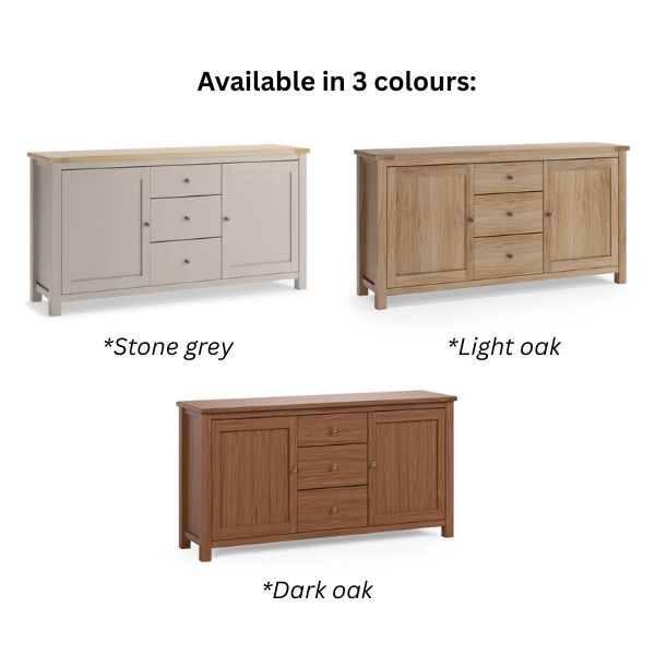 Olney Wide Sideboard in differents colours