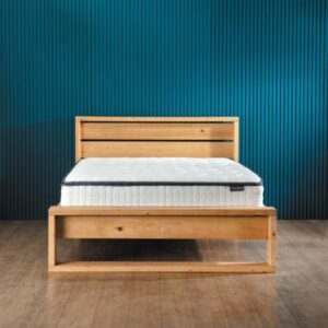 Sandyford Slatted Headboard Bed Frame