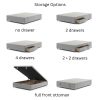 Staples and Co Divan Base storage options