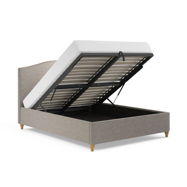 Lupin Ottoman Bed Frame with storage