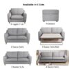 Baxter Textured Weave Sofa by dunelm different sizes