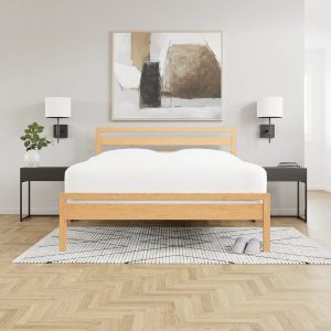 Ashdown Bed with sustainable ash wood