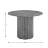 Amari 4 Seater Round Dining Table dimensions