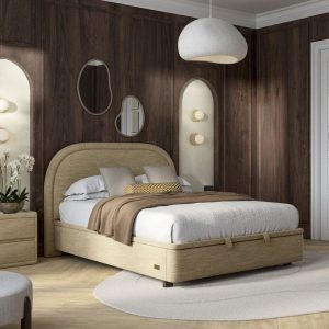 ELLE Home Emmeline Ottoman Bed Frame