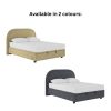 ELLE Home Emmeline Ottoman Bed Frame available in two colours