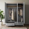 Olney Triple Wardrobe