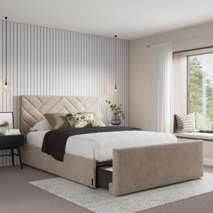 Hatson End Drawer Bed Frame