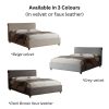 Ideal Home Herrington Ottoman Bed Frame in 3 colours and fabrics