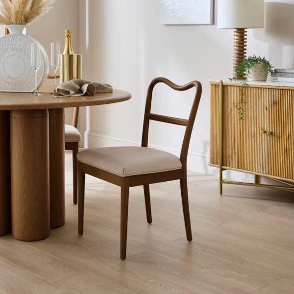 Betsie Dining Chair dark wood