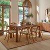 Reeva Extendable 6 to 8 Seater Rectangular Dining Table