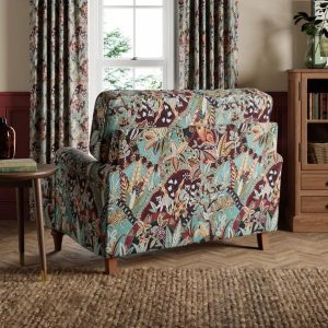 Beatrice II Jacquard Nature's Exhibitionists Snuggle Chair