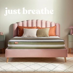 Silentnight Just Breathe Eco Comfort Hybrid Mattress with divan